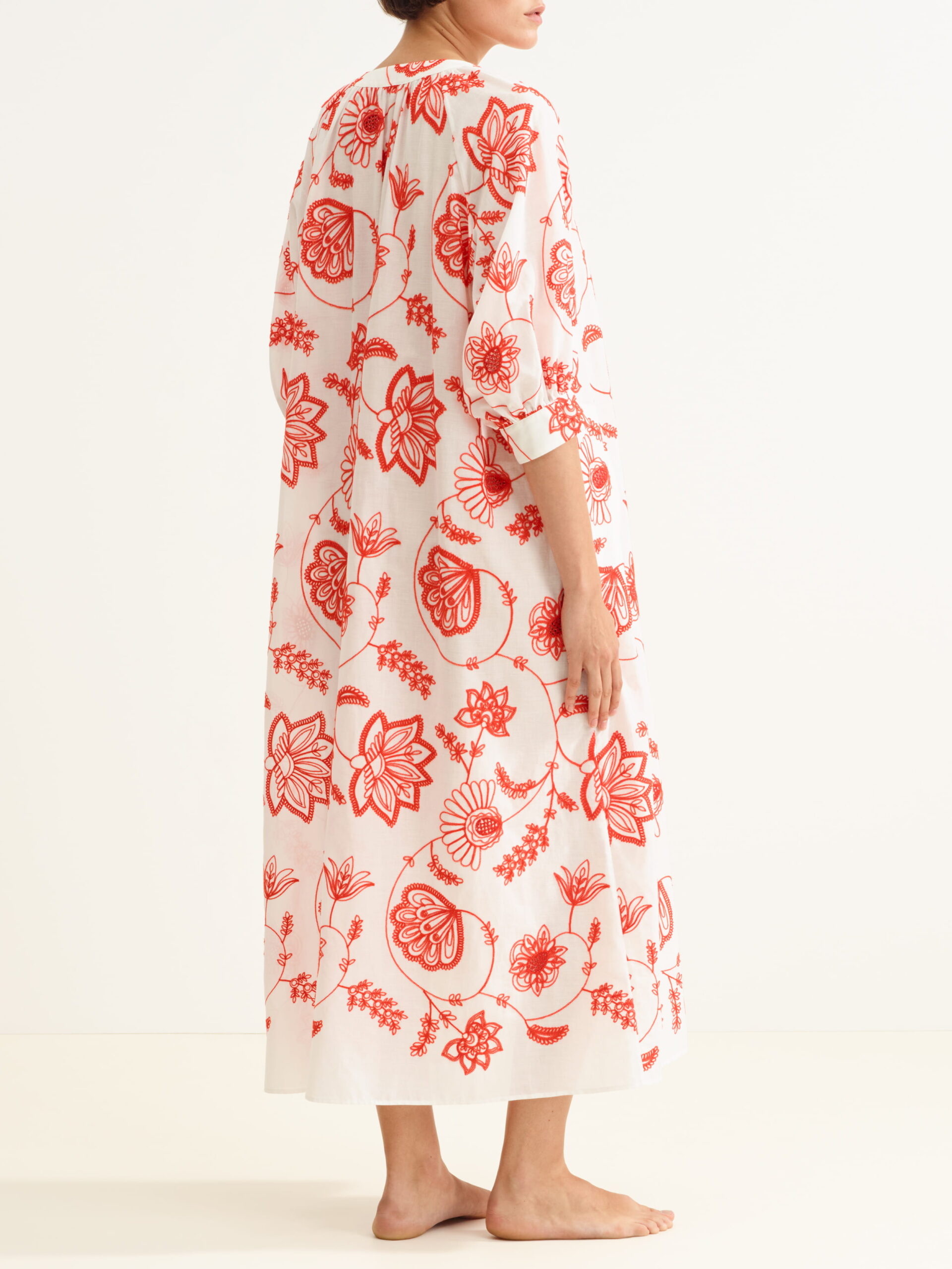 Alternative view of Eres Kleid Anjana blanc/rooibos