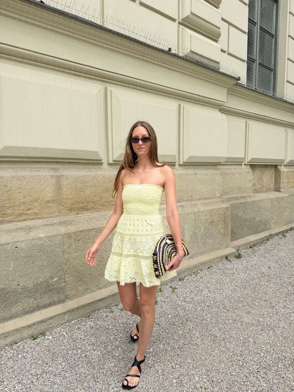 Temptation Positano kurzes Kleid Cayenna giallo