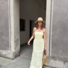 Temptation Positano kurzes Kleid Cayenna giallo