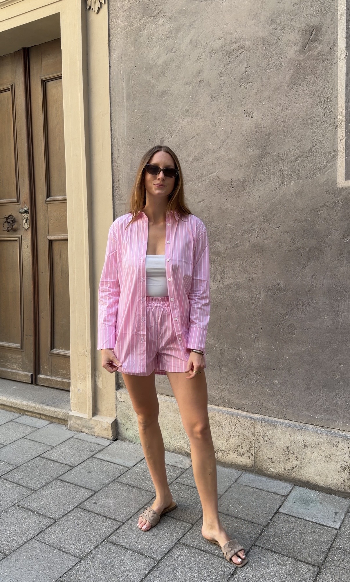 Alternative view of Guilty Long Shirt If I get lost send me back to St.Tropez pink