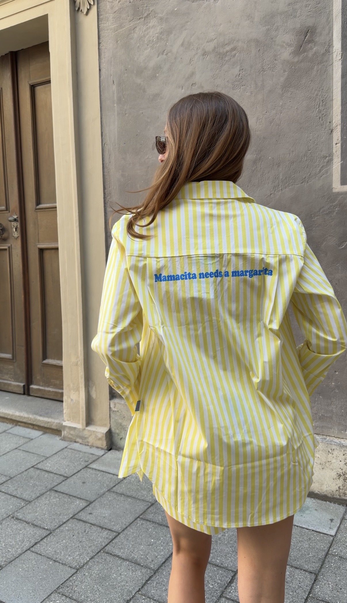 Guilty Long Shirt Mamacita needs a margarita gelb