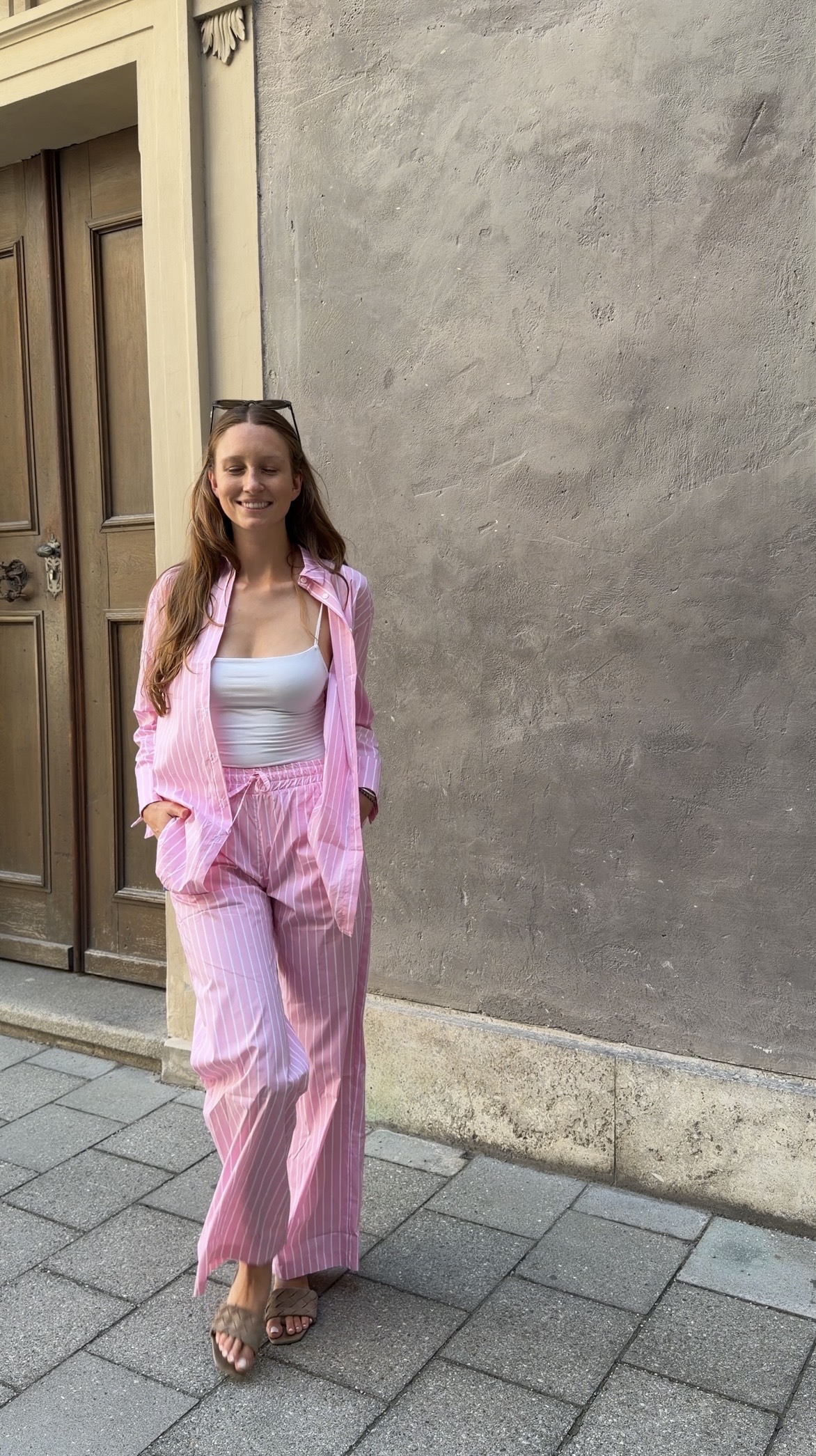 Guilty Hose pink stripes