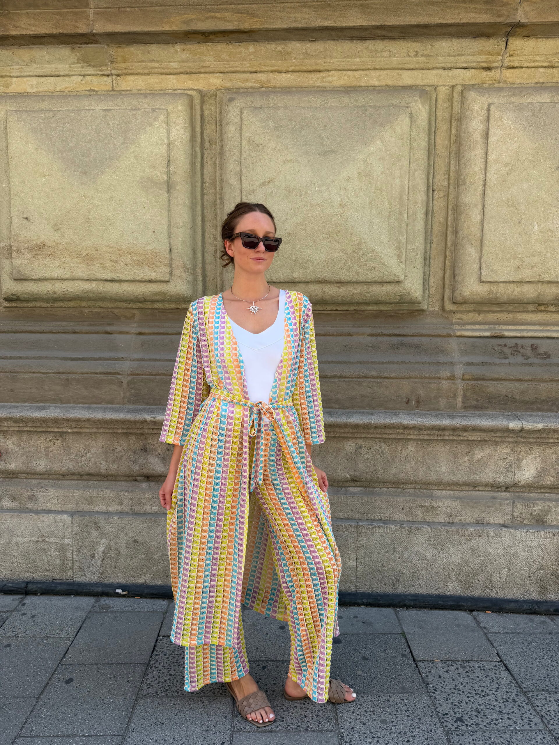 Fürstenberg Mantel Turtle Bay bunt