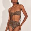 Lenny Niemeyer Oneshoulder Badeanzug ozelot