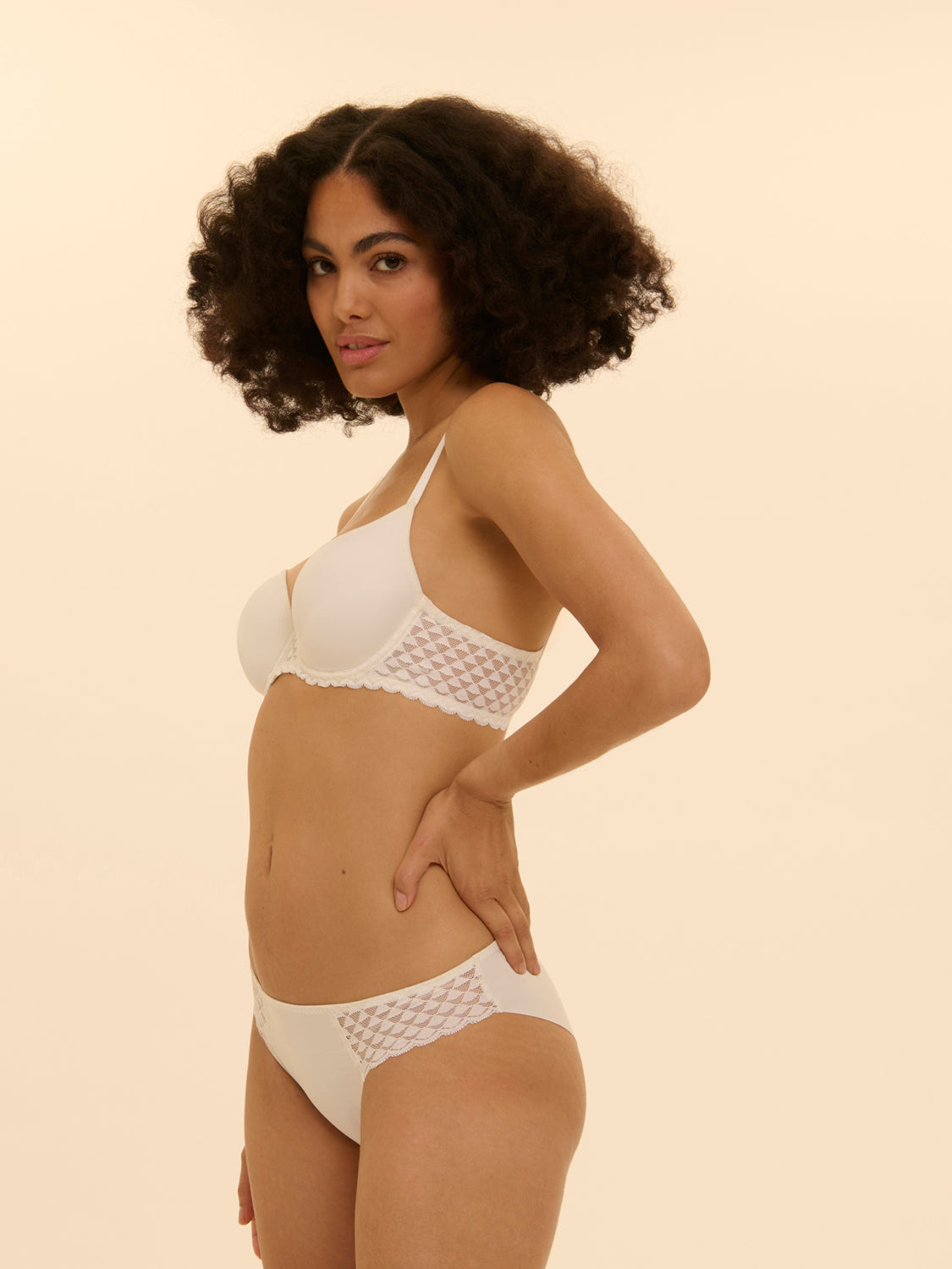 Simone Perele Slip Subtile ecru – Bild 3