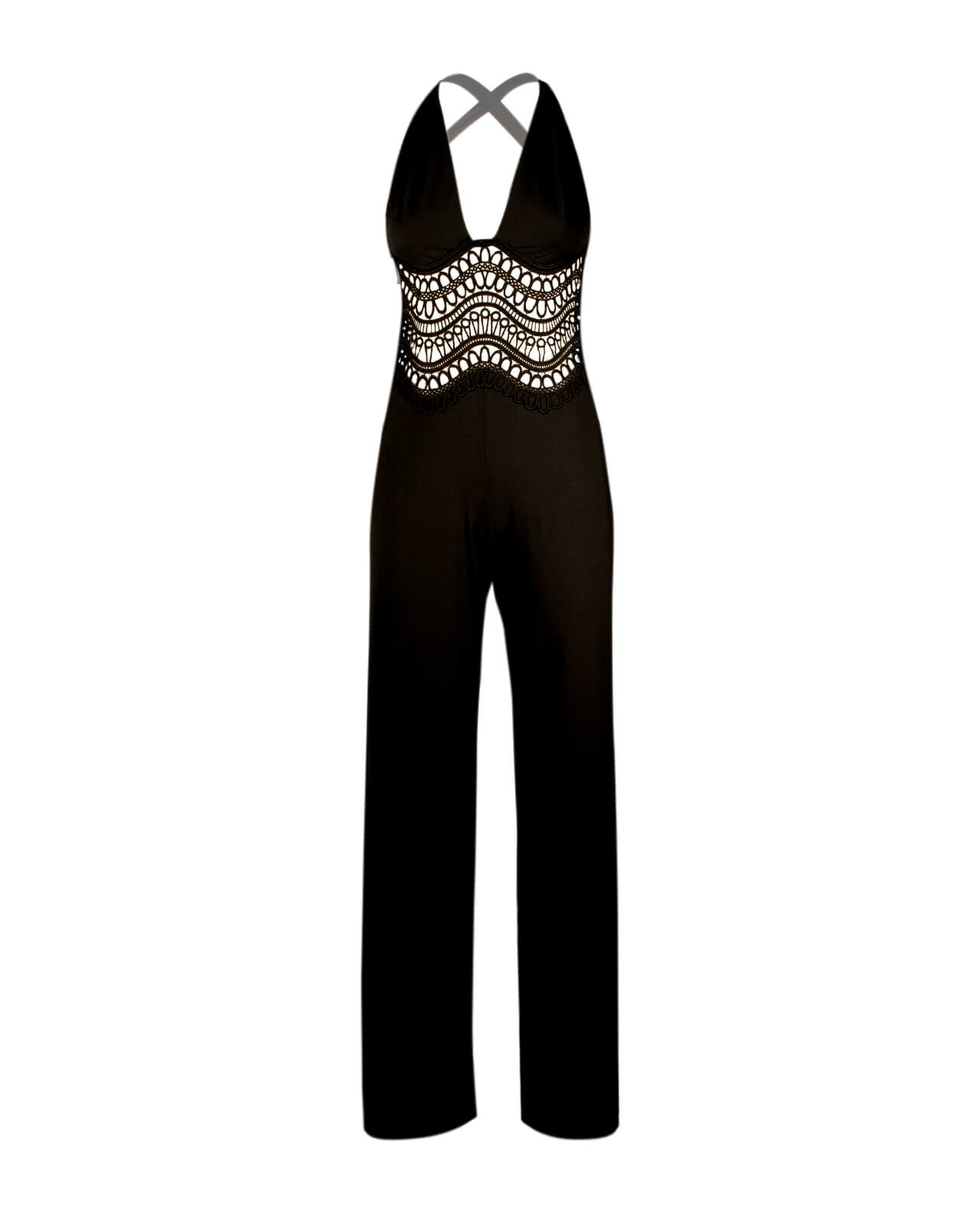 Raffaela d Angelo Overall nero