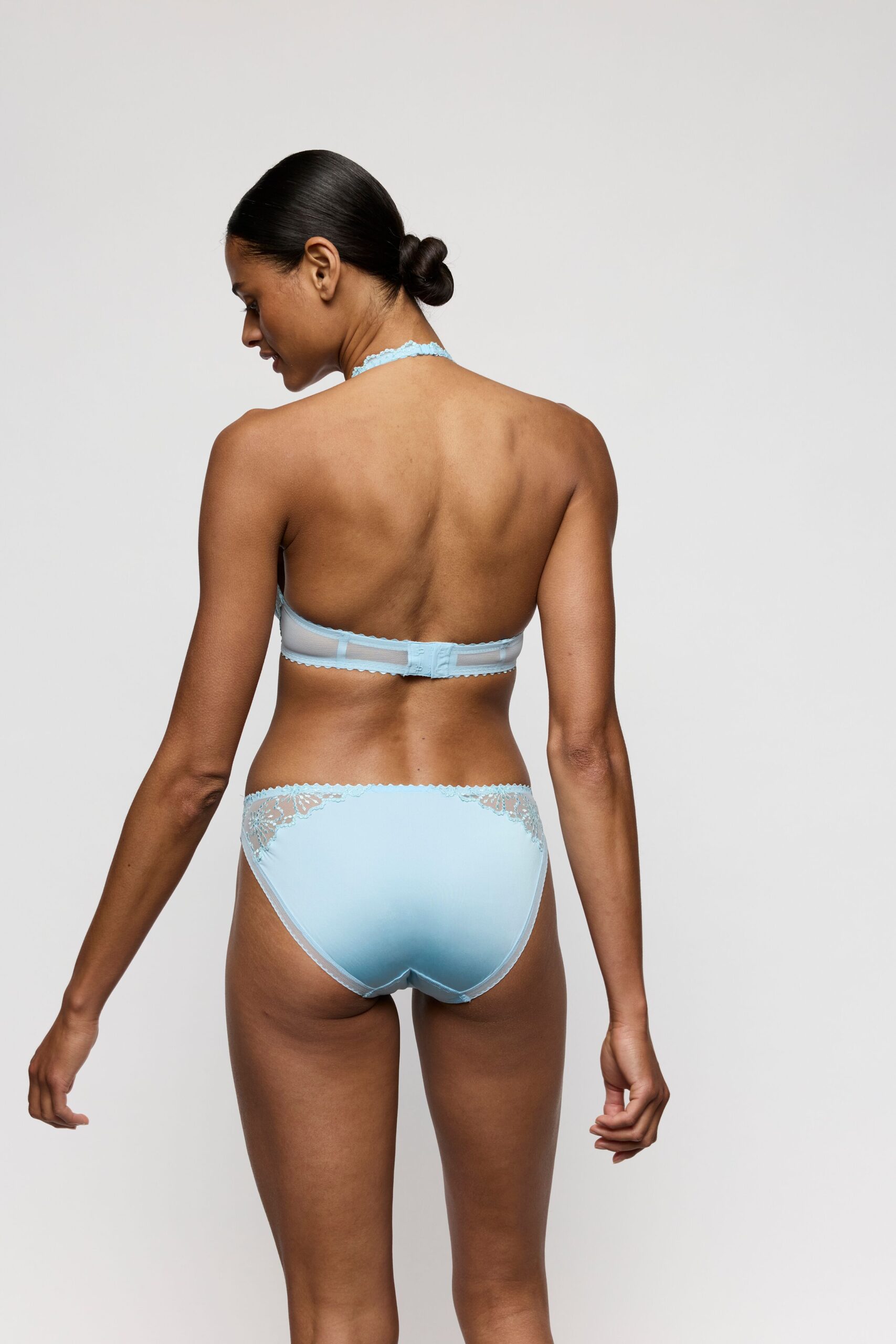 Alternative view of Marie Jo Rioslip Jane milky blue