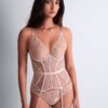 Aubade Korsage Cosmic Romance sand rose