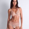 Aubade Korsage Cosmic Romance sand rose