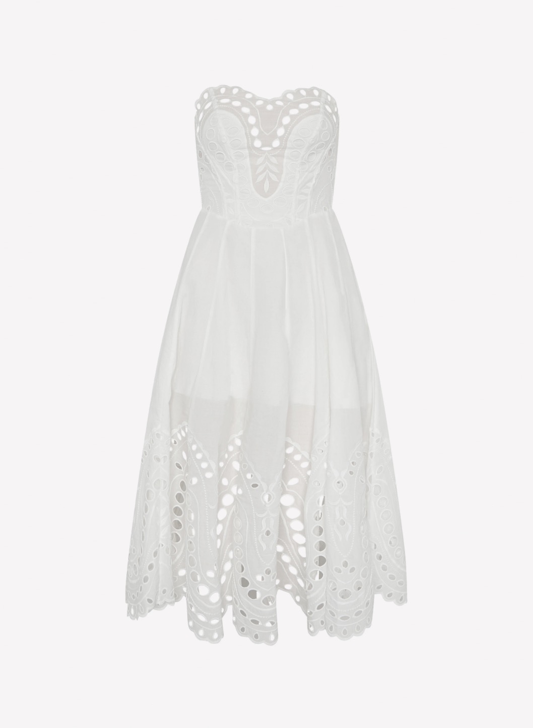 Alternative view of Charo Ruiz Long Dress Marlin white