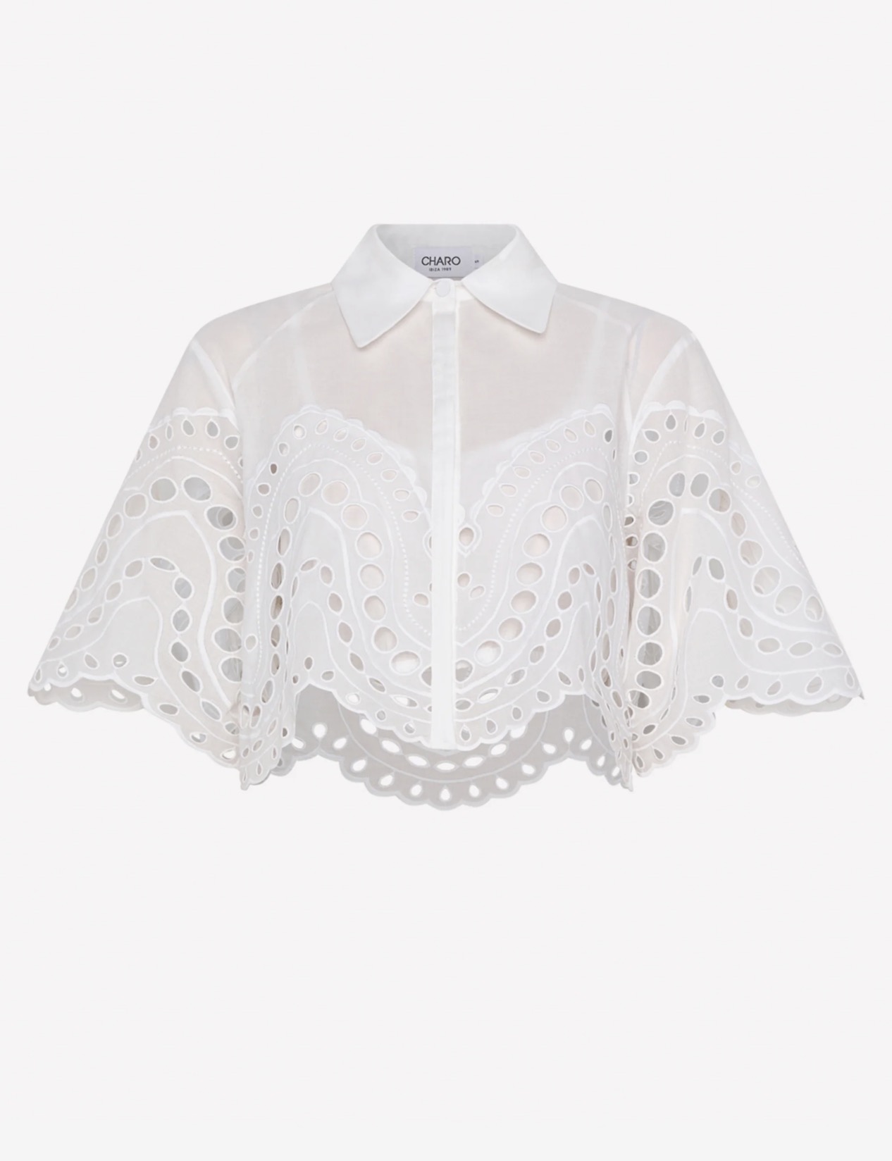 Alternative view of Charo Ruiz Blouse Storm white