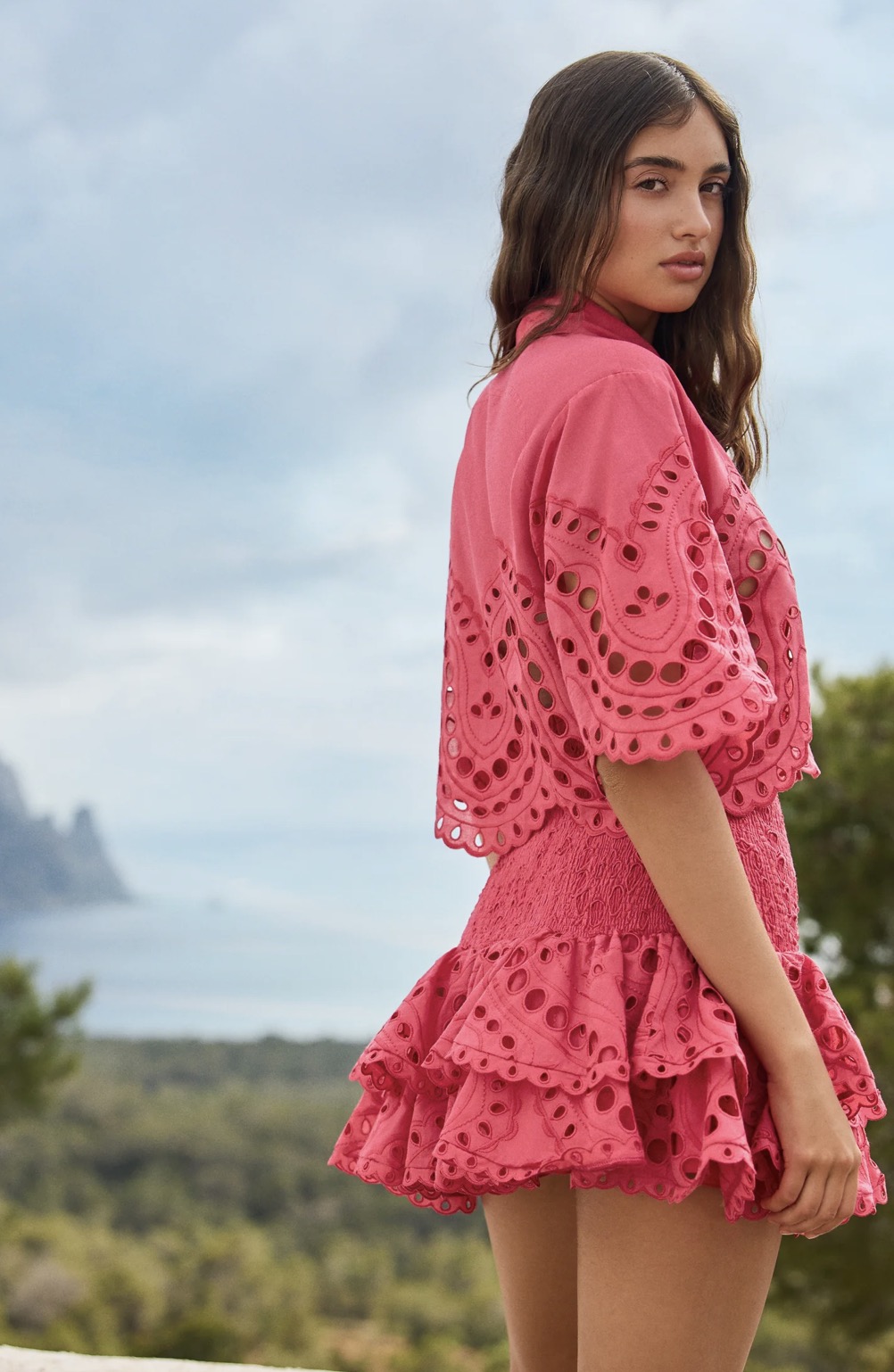 Charo Ruiz Blouse Storm Sealace Resort fuchsia – Bild 3