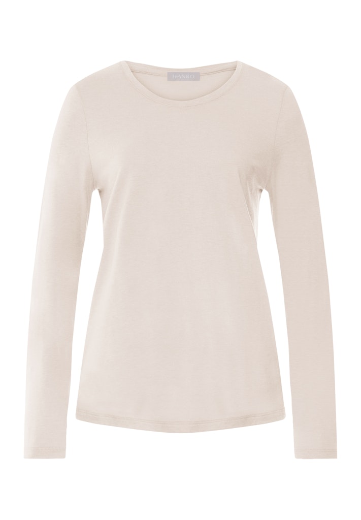 Hanro Shirt langarm Sleep and Lounge moonlight – Bild 3