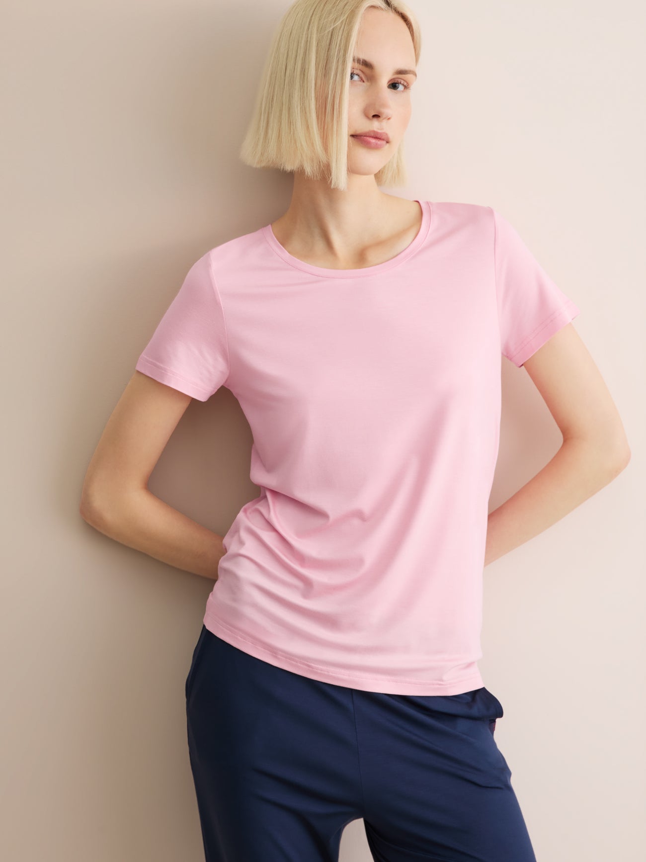 Derek Rose T-Shirt Lara pink