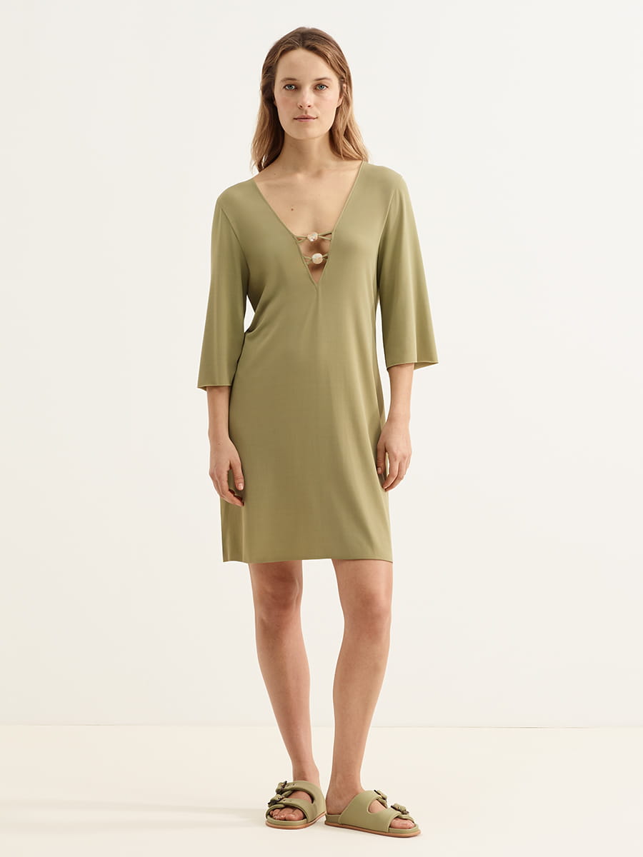 Eres Kleid Fabuleuse courte alligator