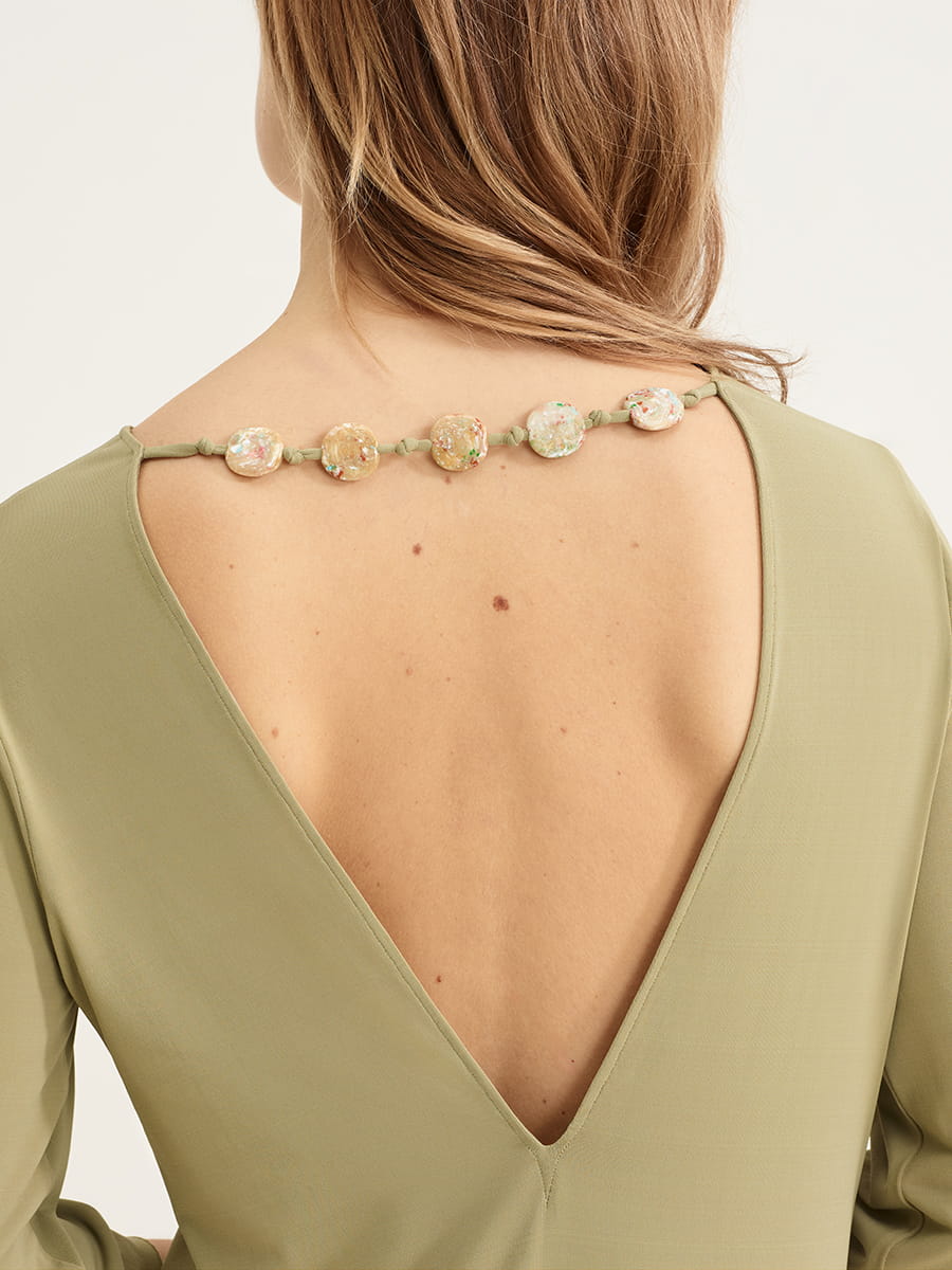 Eres Kleid Fabuleuse courte alligator – Bild 3