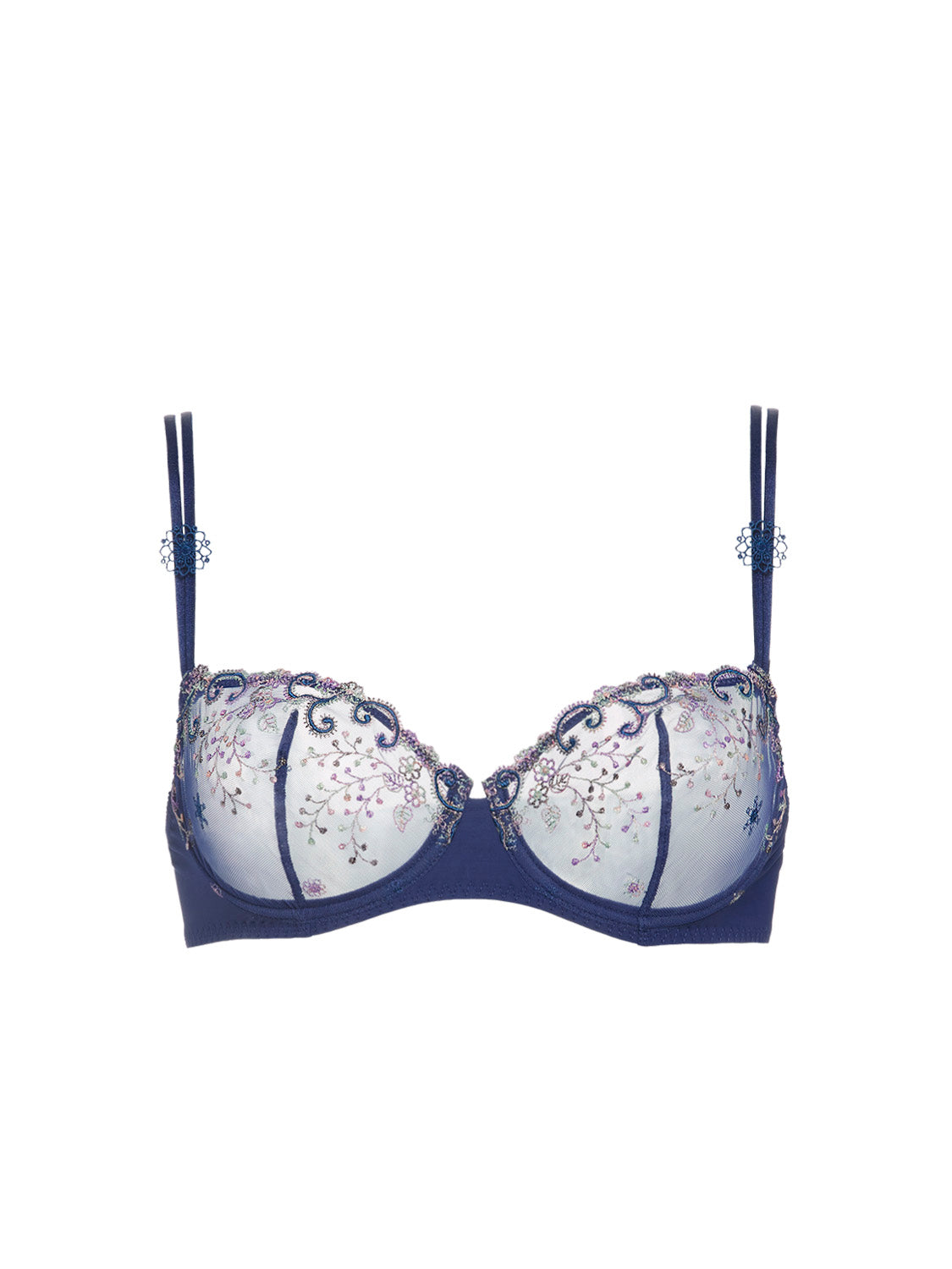 Simone Perele Halbschalen Bh Delice rainbow blue – Bild 4