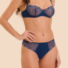 Simone Perele String Delice rainbow blue