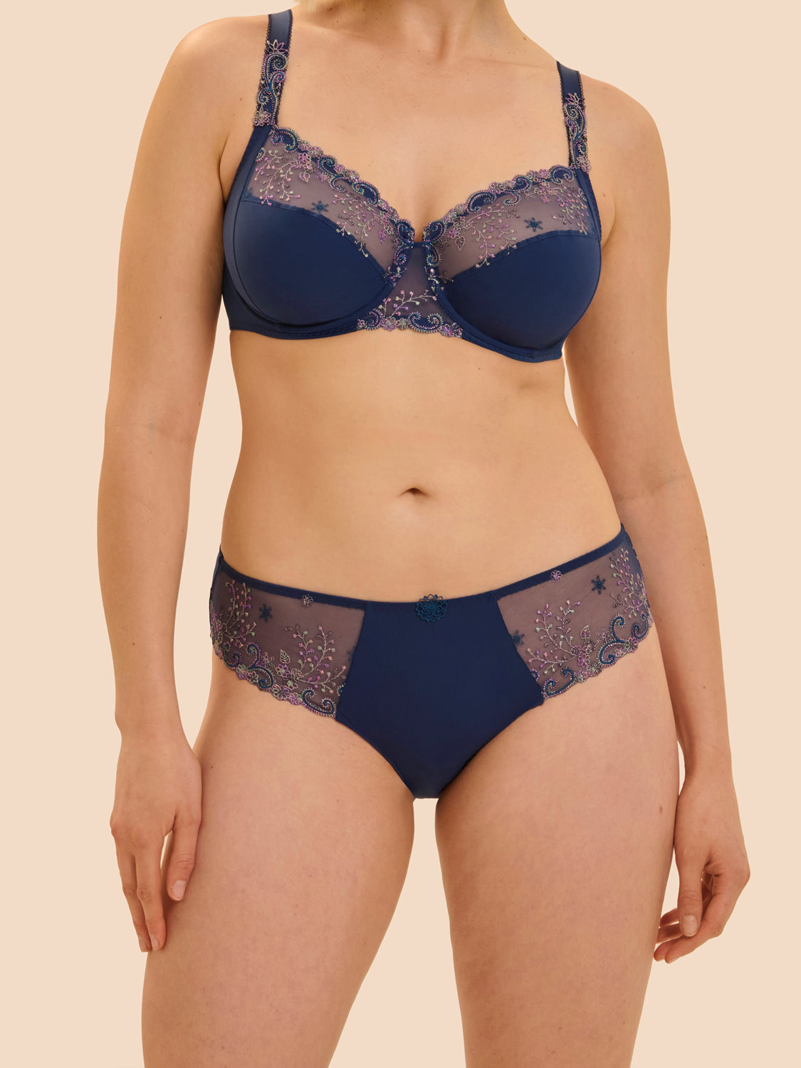 Simone Perele Slip Delice rainbow blue – Bild 3