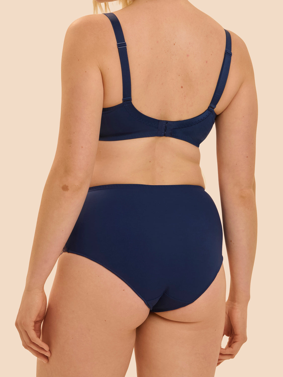 Alternative view of Simone Perele hoher Taillenslip Delice rainbow blue