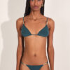 Lenny Niemeyer Triangle Bikini pacific green