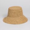 Hat Attack Chic Crocket Bucket Hat natural