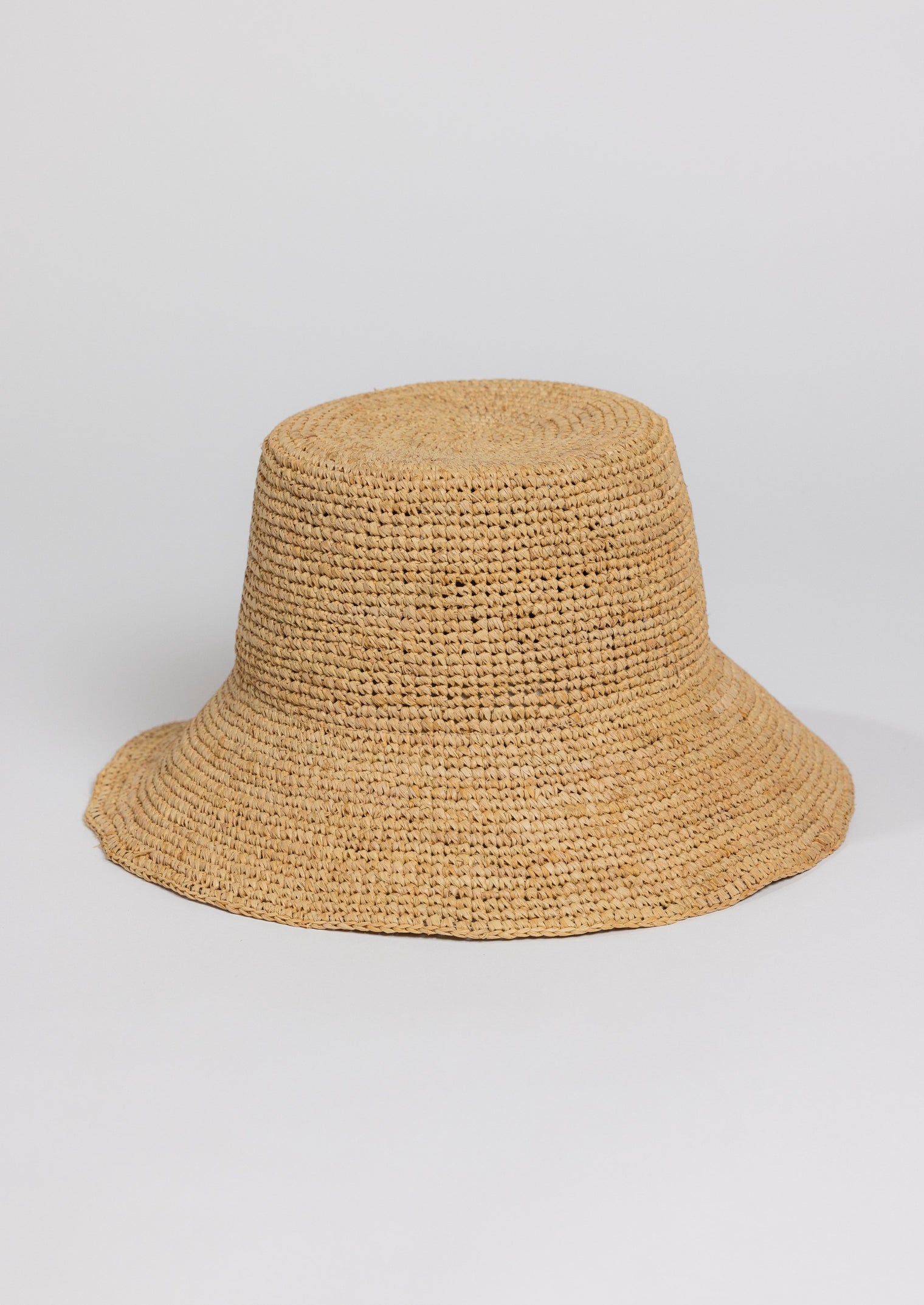 Hat Attack Chic Crocket Bucket Hat natural