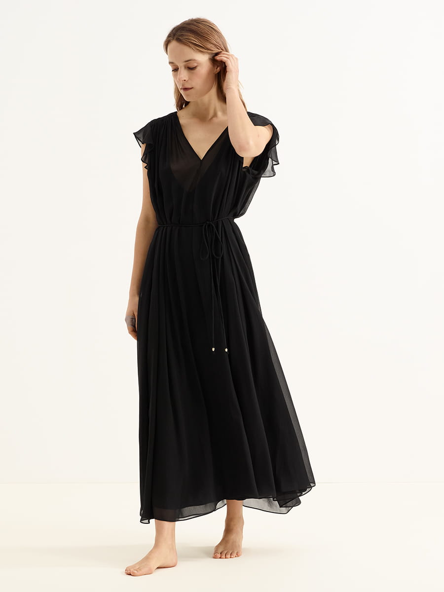 Eres langes Kleid Concert noir