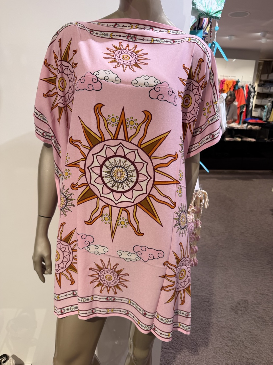 Simone Bruns Short Dress Sol light rose