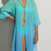 Simone Bruns Short Dress Azure mint
