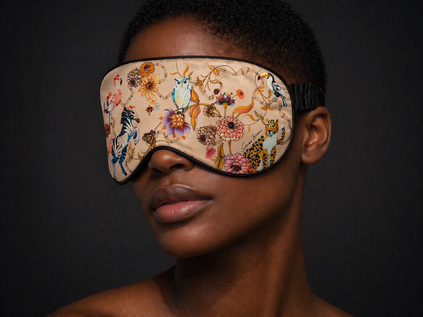 Simone Bruns Eyemask Canopy taupe