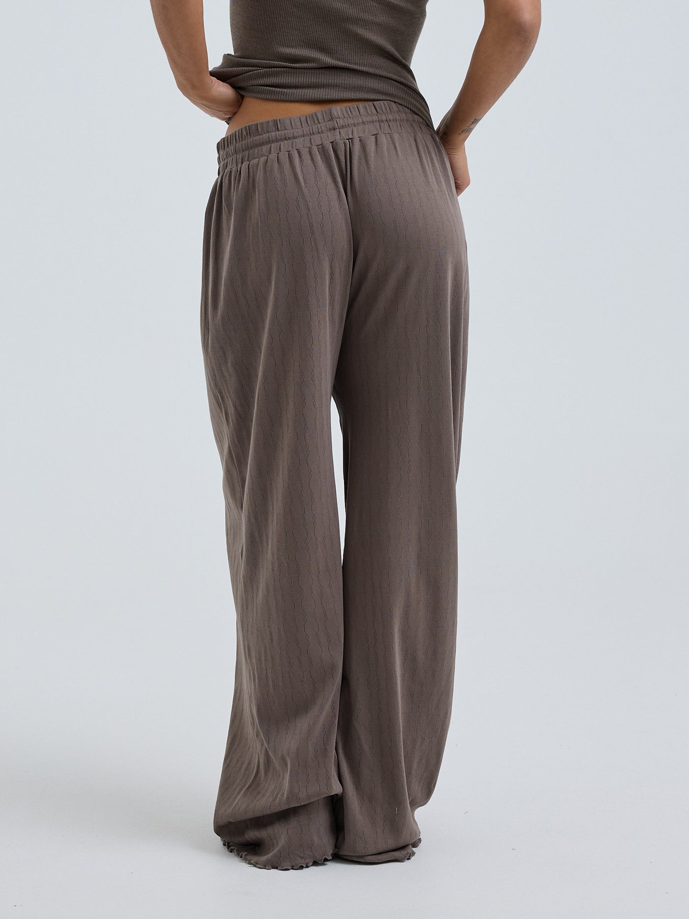 Seamless Basic Jacquard Pants fungi – Bild 3