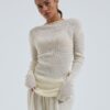 Seamless Basic Jacquard Pants fungi