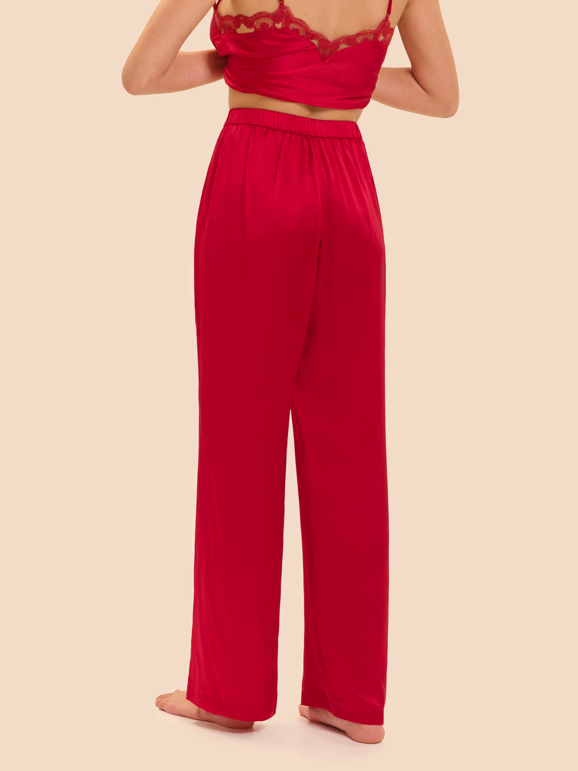 Alternative view of Simone Perele Hose love me red