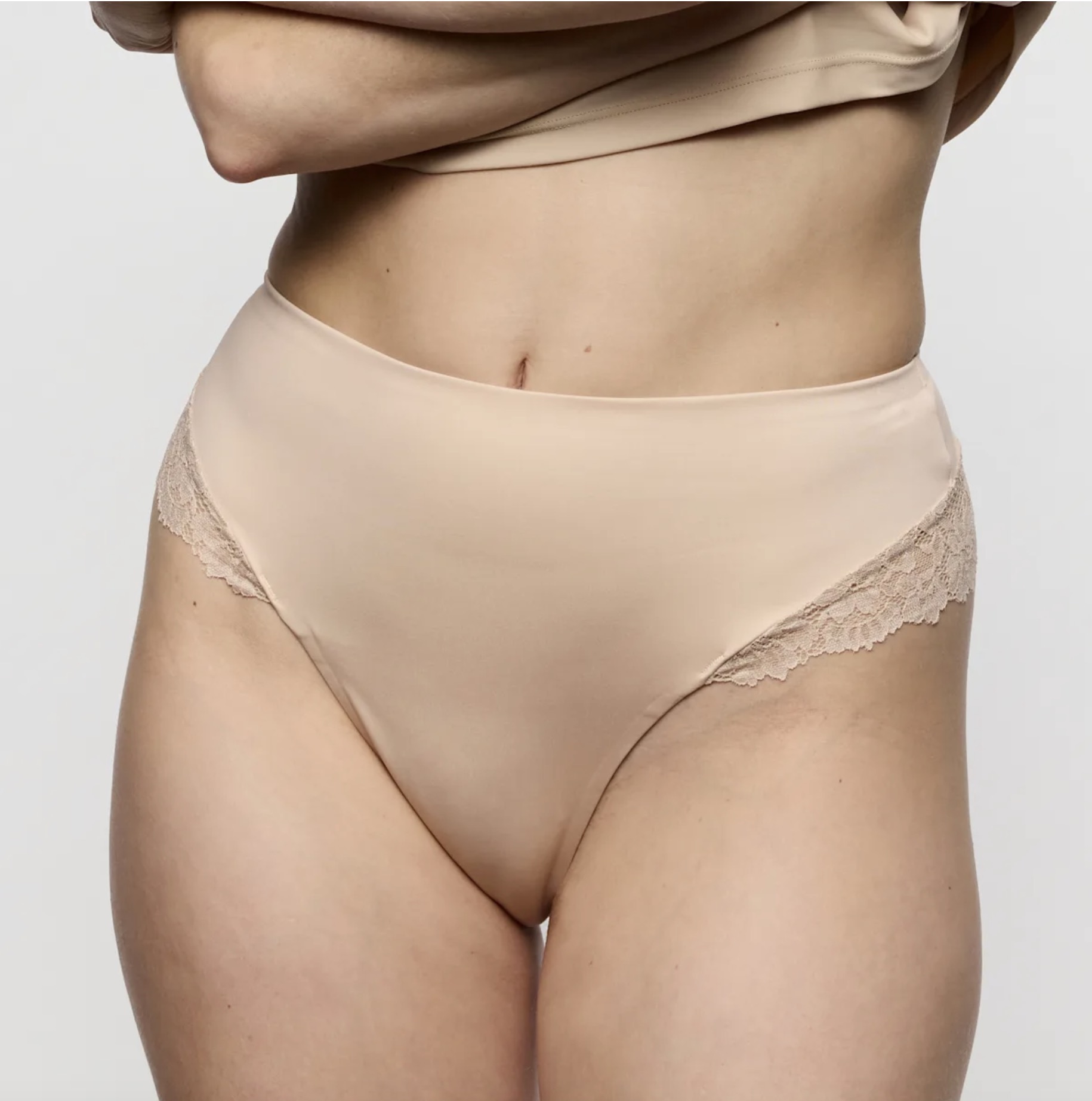 Marie Jo hoher String Soft Studio cafe au lait