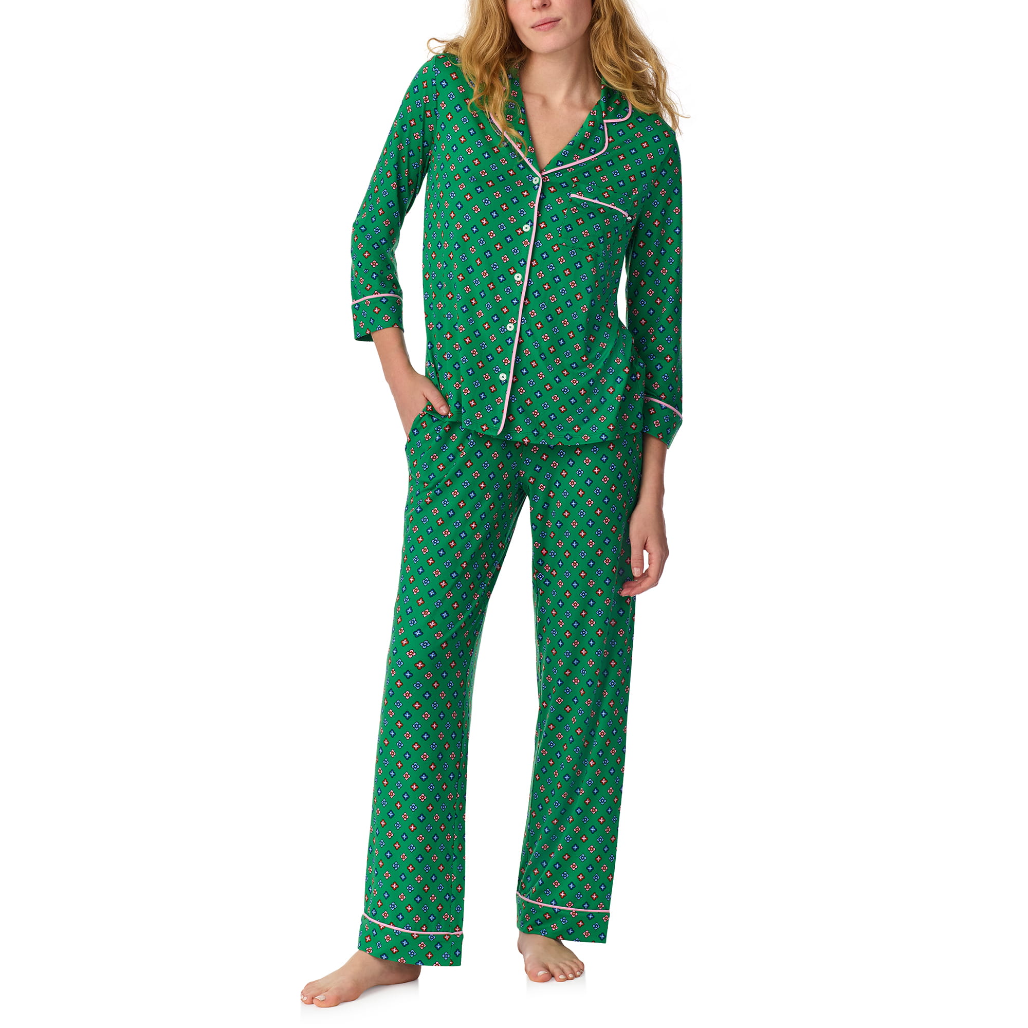 Kate Spade Pyjama hunterprint green
