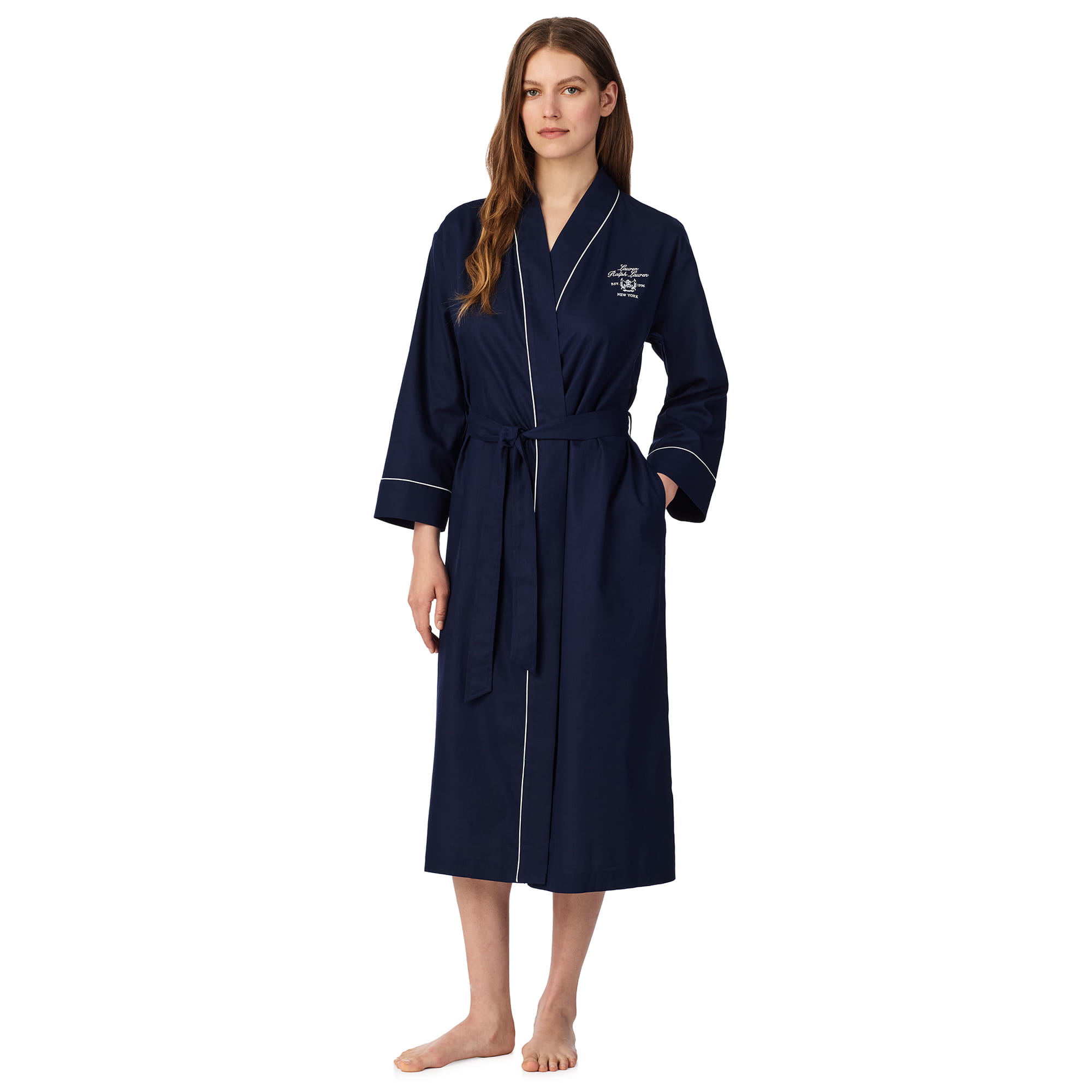 Ralph Lauren Morgenmantel Robe New Core navy