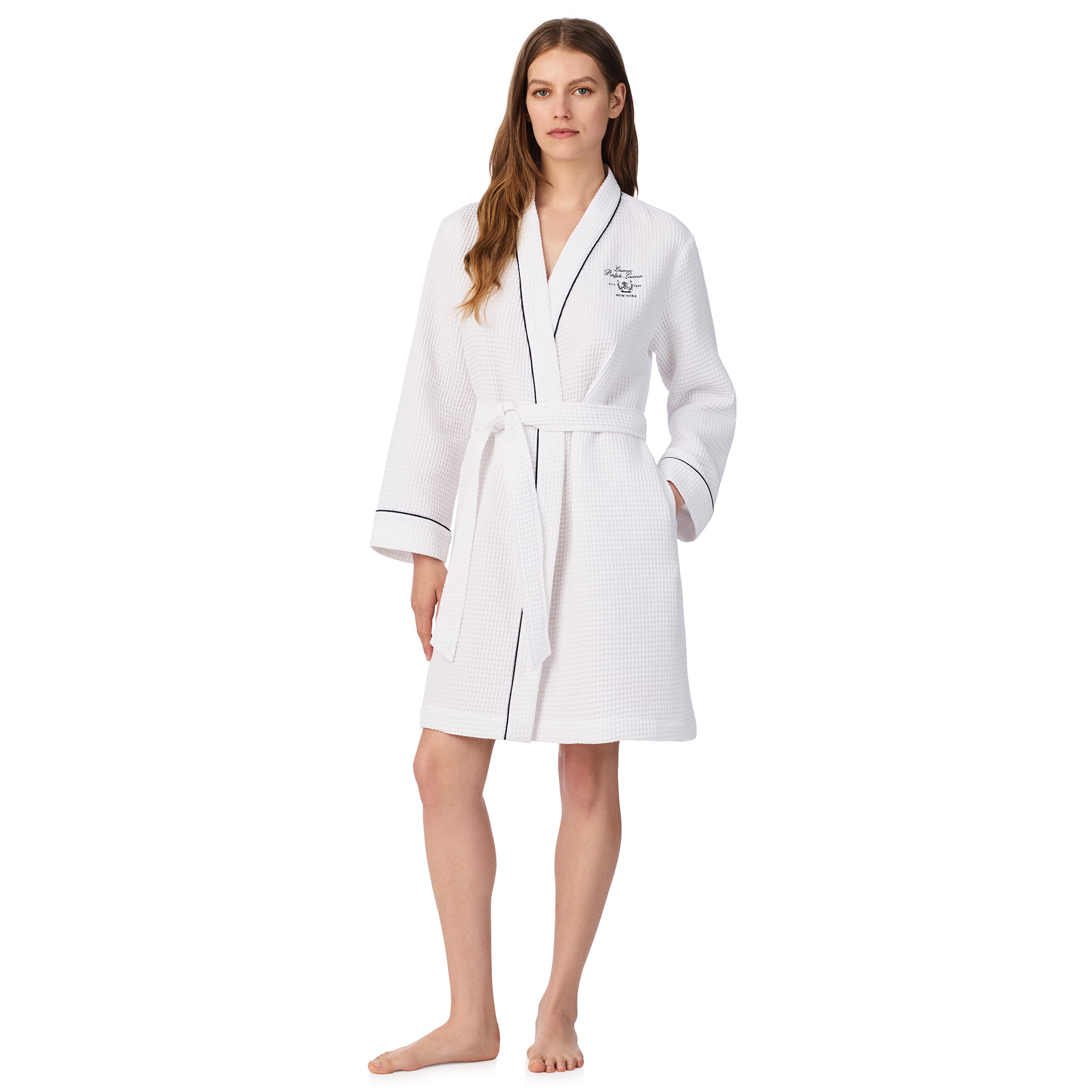 Ralph Lauren Mantel Waffelpique New Core white