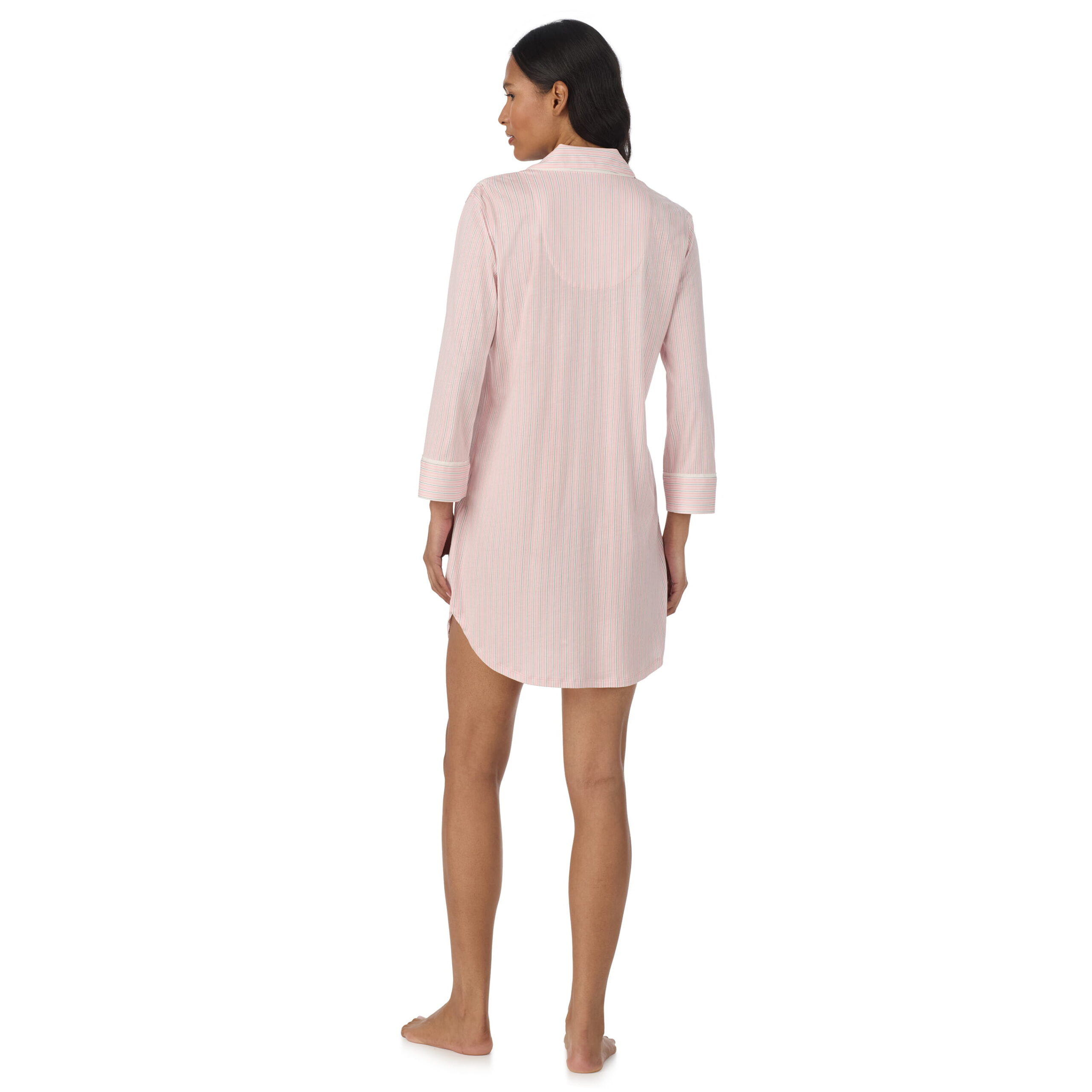 Alternative view of Ralph Lauren Sleepshirt pink stripe