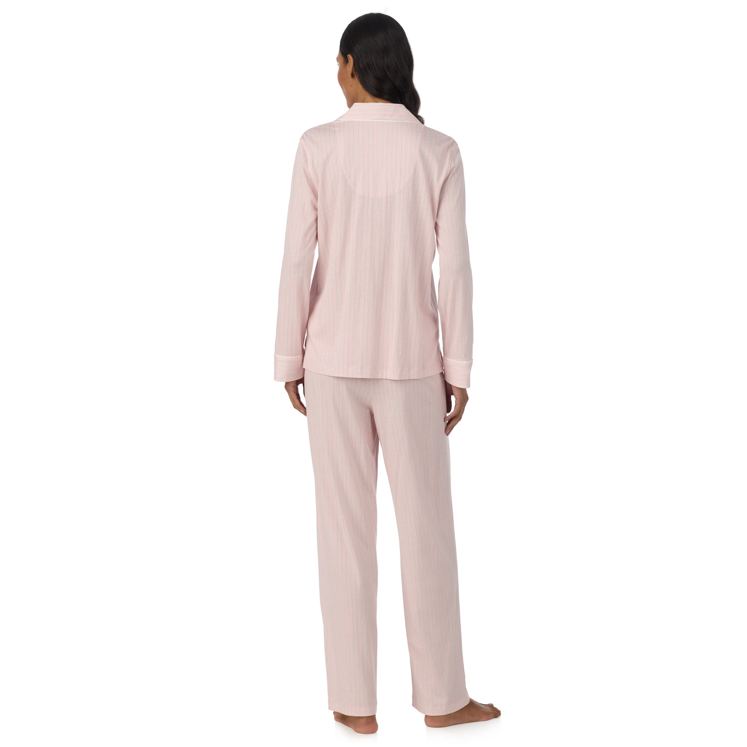Alternative view of Ralph Lauren Pyjama pink stripe