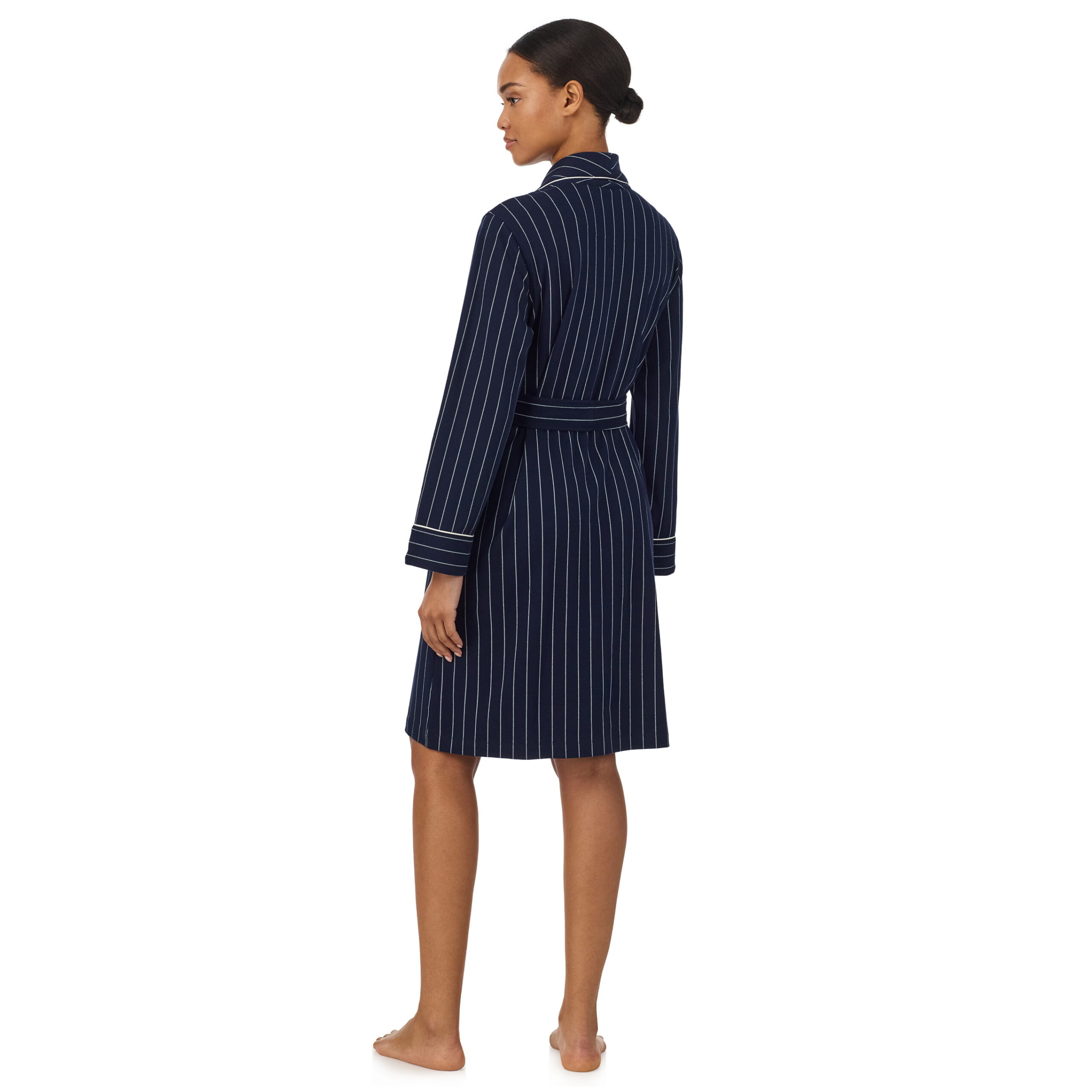 Alternative view of Ralph Lauren Morgenmantel navy print