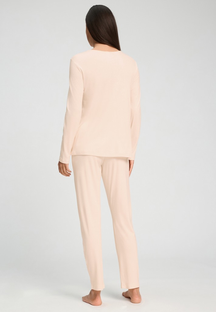 Alternative view of Hanro Pyjama Tyra creamy beige