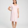 Hanro Nachthemd kurzarm Rosaria off white