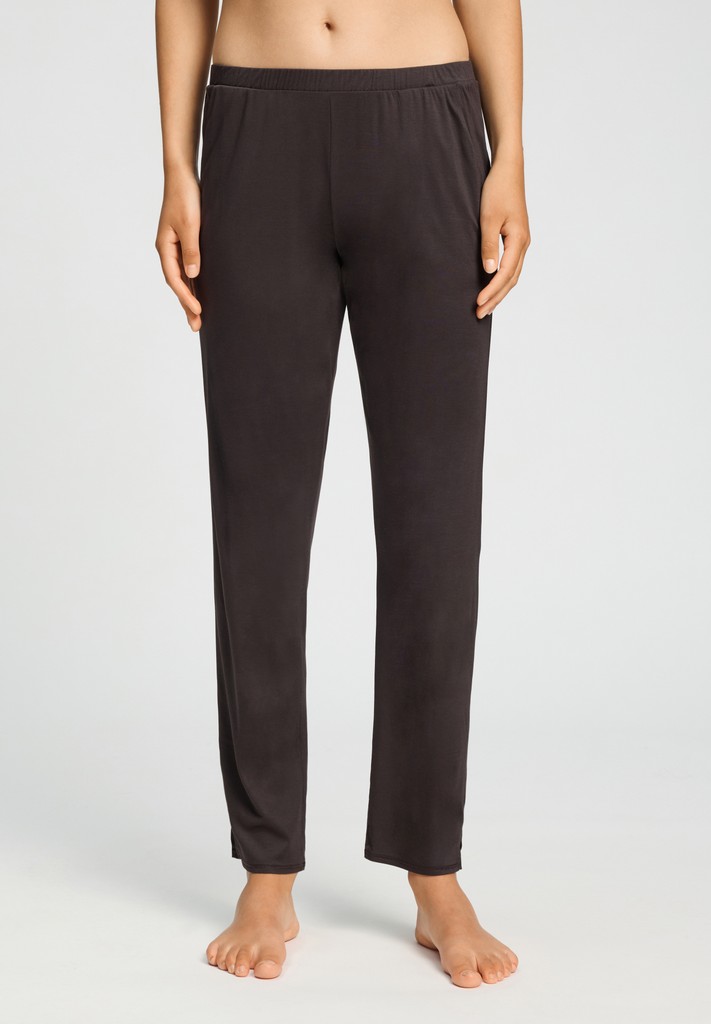 Hanro Hose lang Grand central dark mocha