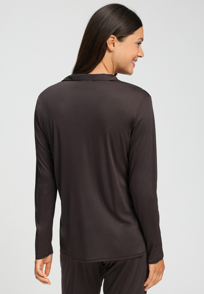 Alternative view of Hanro Shirt Grand Central dark mocha
