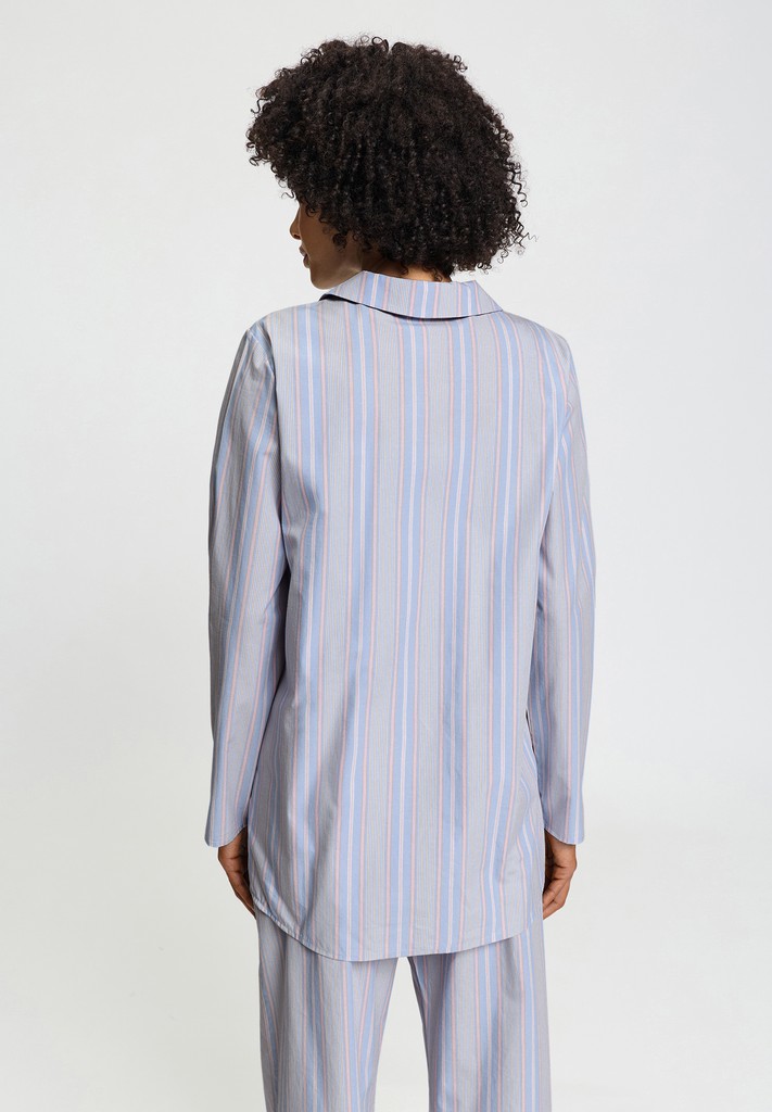 Alternative view of Hanro Bigshirt Sleep and Lounge Lilian stripe