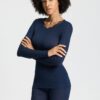 Hanro Shirt Woolen Lace black
