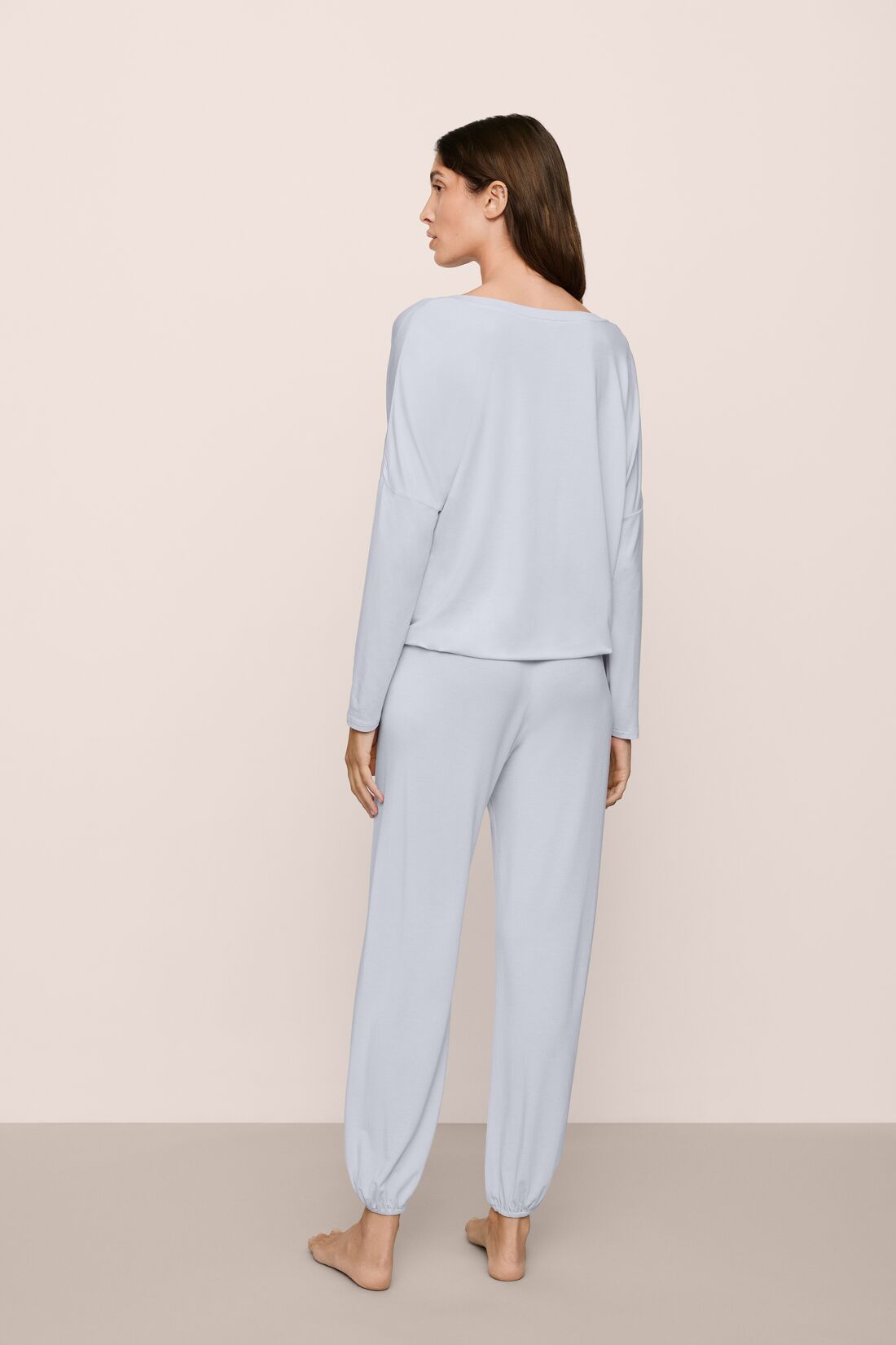 Alternative view of Eberjey Slouchy PJ Anzug Gisele ice blue/ice blue