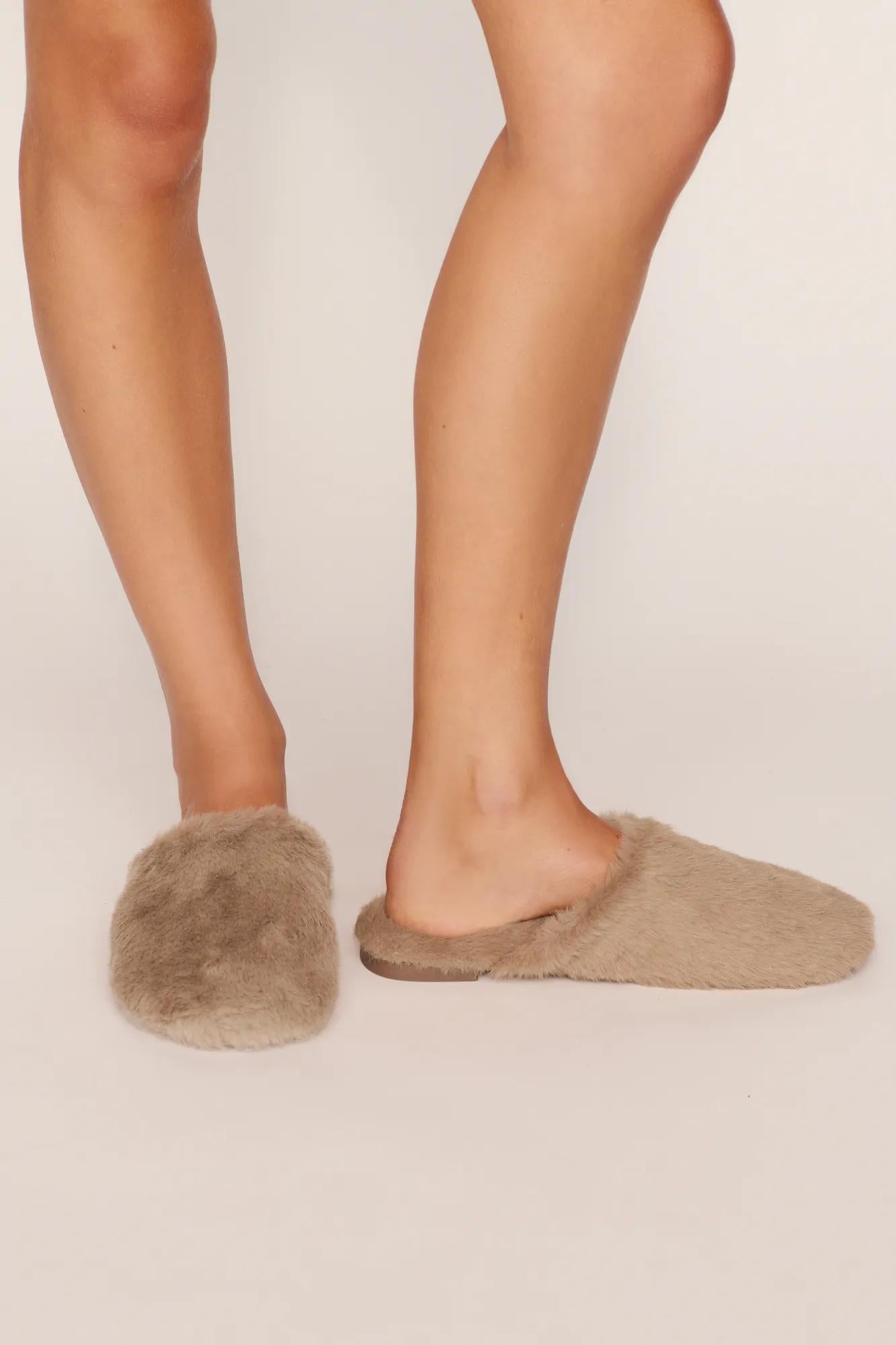 Eberjey Plush Mule Slipper toffe